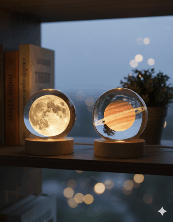Crystal Ball Lamp