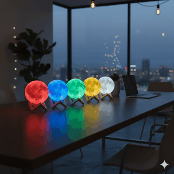 RGB Moon Lamp - Image 2